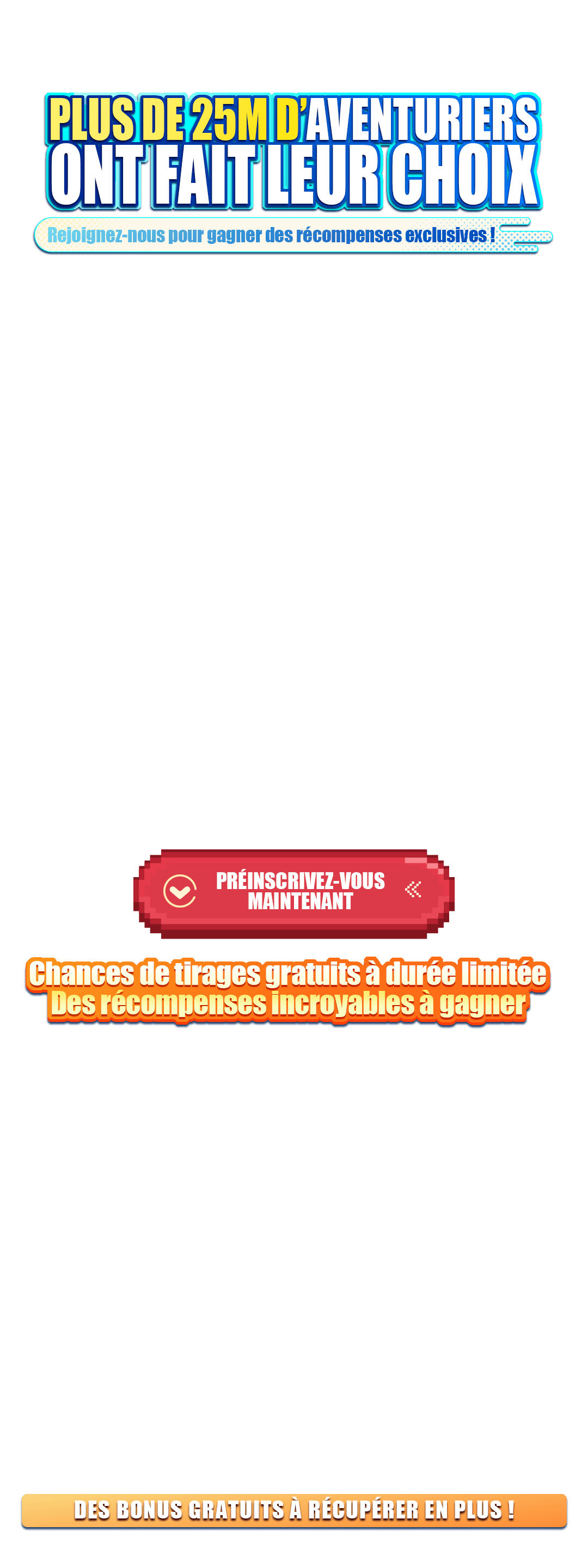 Pre-Register Now Button