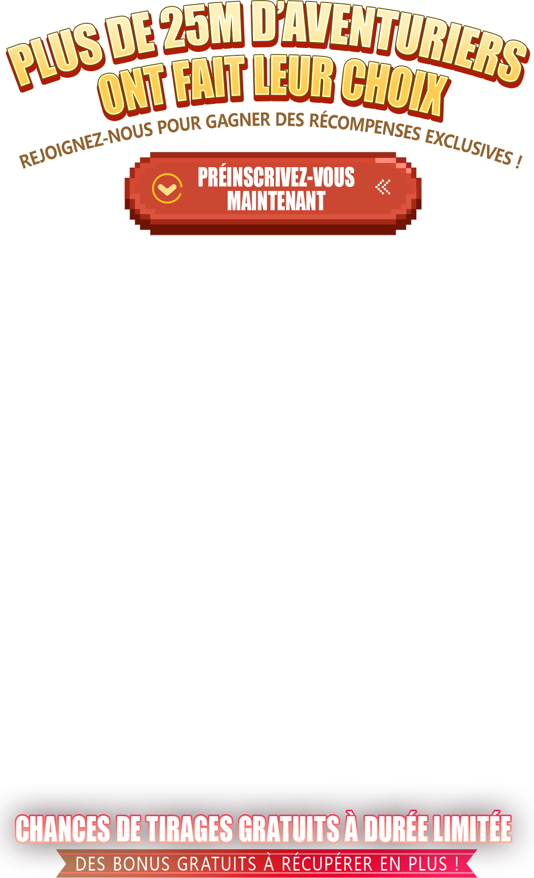 Pre-Register Now Button